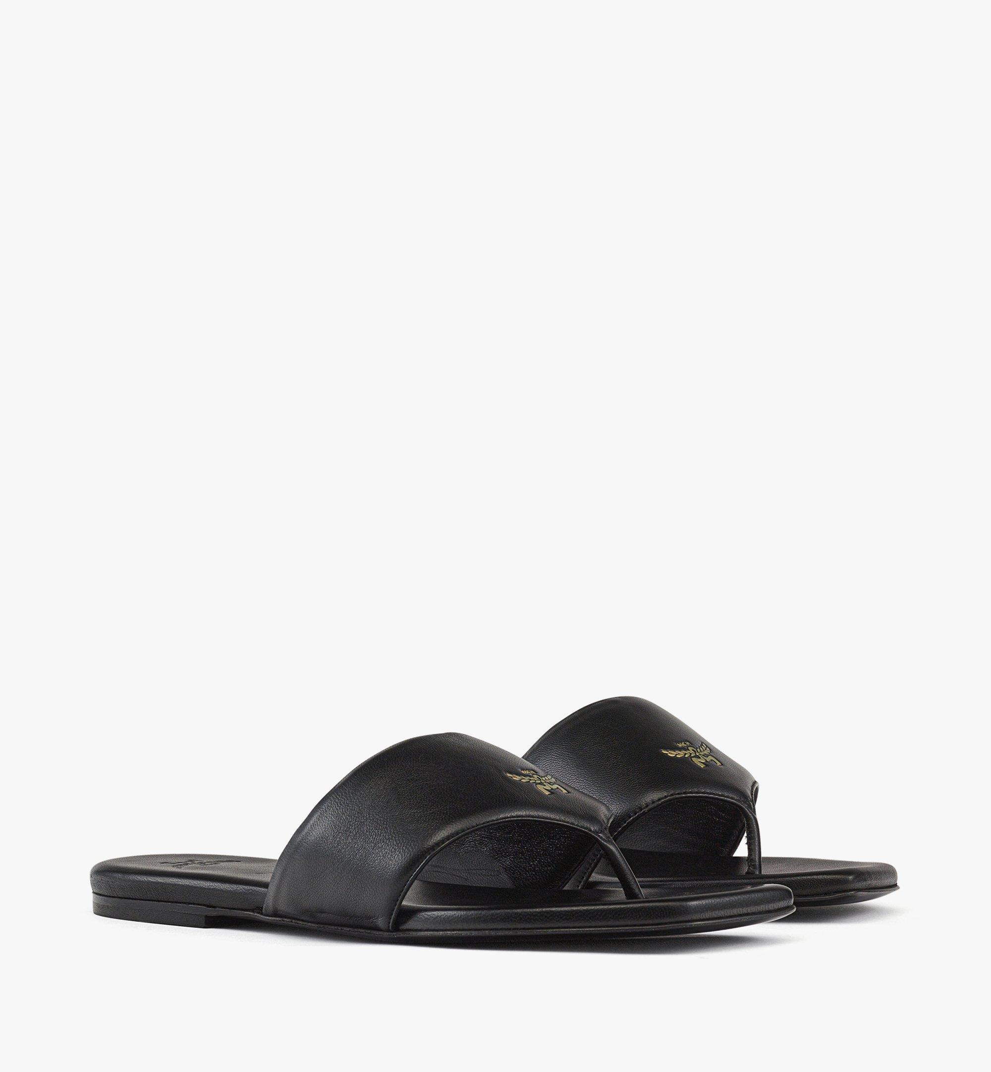 Flat Sandals in Lamb Leather 1